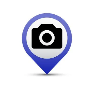 Vector button photo イラスト素材