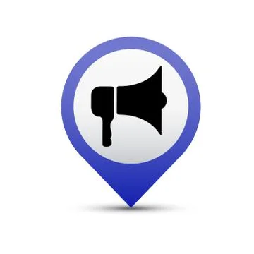 Vector button sound speaker Stock Illustration