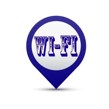 Vector button Wi Fi Stock Illustration