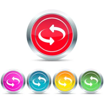 Vector buttons Stock Illustration