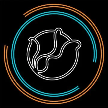 Vector cabbage or lettuce illustration isolated Stock Illustration