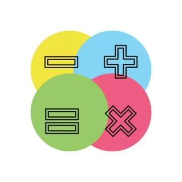 Vector Calculator illustration isolated Stock Illustration