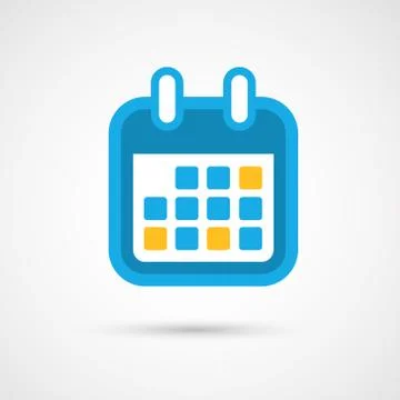 Vector Calendar Icon - month Illustrazione stock