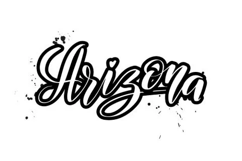 Vector calligraphy illustration isolated on white background Stock Illustration