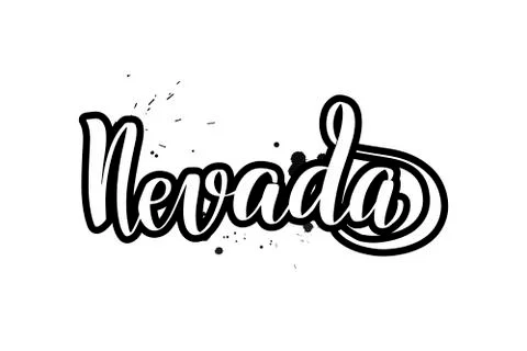Vector calligraphy illustration isolated on white background Stock Illustration