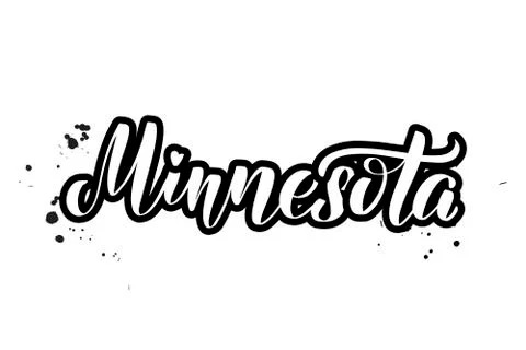 Vector calligraphy illustration isolated on white background Stock Illustration
