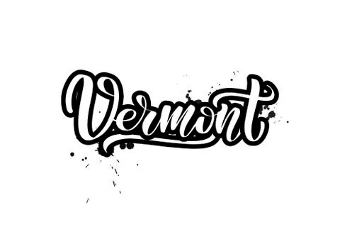 Vector calligraphy illustration isolated on white background Stock Illustration