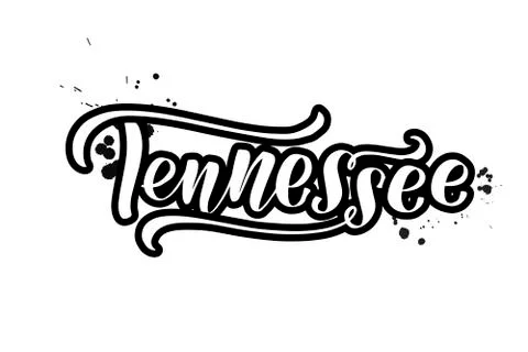 Vector calligraphy illustration isolated on white background Stock Illustration