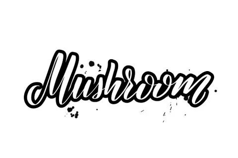 Vector calligraphy illustration isolated on white background Stock Illustration