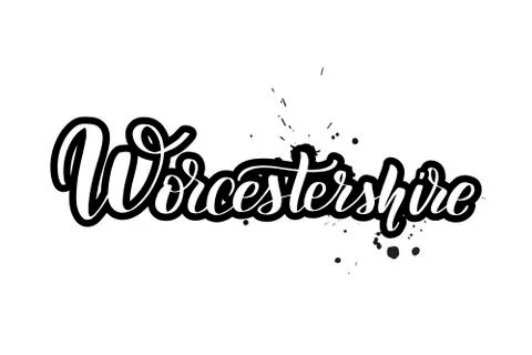 Vector calligraphy illustration isolated on white background Stock Illustration