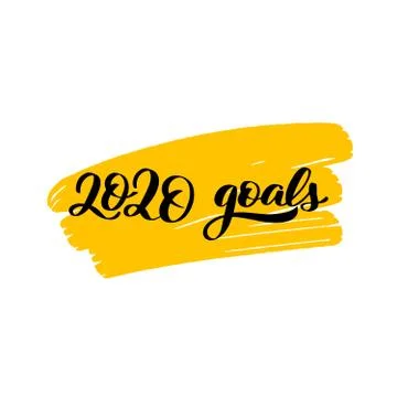 Vector calligraphy illustration isolated on white background. Stock Illustration