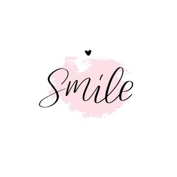 Vector calligraphy illustration isolated on white background. Stock Illustration