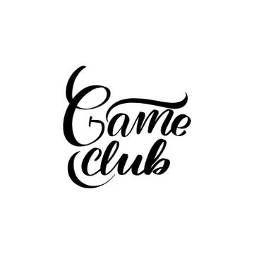 Vector calligraphy illustration isolated on white background. Stock Illustration