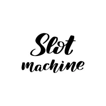 Vector calligraphy illustration isolated on white background. Stock Illustration
