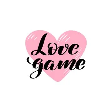 Vector calligraphy illustration isolated on white background. Stock Illustration