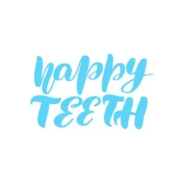 Vector calligraphy illustration isolated on white background. Stock Illustration