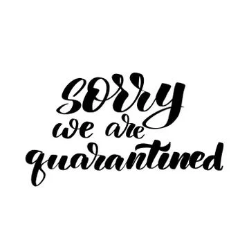 Vector calligraphy illustration isolated on white background. Stock Illustration