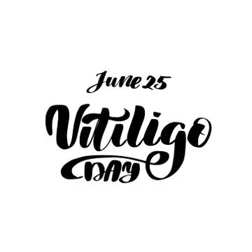 Vector calligraphy illustration isolated on white background. Stock Illustration