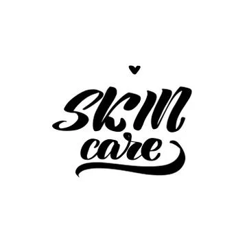 Vector calligraphy illustration isolated on white background. Stock Illustration