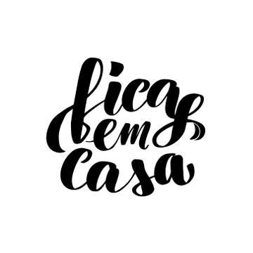 Vector calligraphy illustration isolated on white background. Stock Illustration