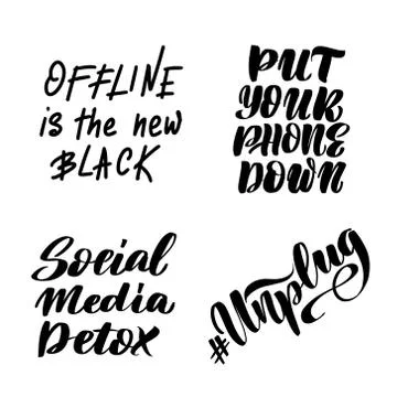 Vector calligraphy illustration isolated on white background. Stock Illustration