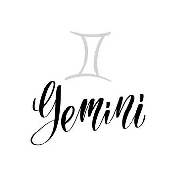 Vector calligraphy illustration isolated on white background. Stock Illustration