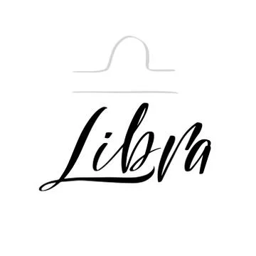 Vector calligraphy illustration isolated on white background. Stock Illustration