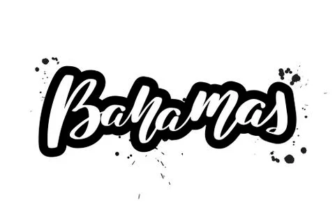 Vector calligraphy illustration isolated on white background Stock Illustration