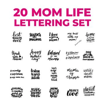 Vector calligraphy illustration isolated on white background. Stock Illustration