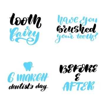 Vector calligraphy illustration isolated on white background. Stock Illustration