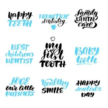 Vector calligraphy illustration isolated on white background. Stock Illustration