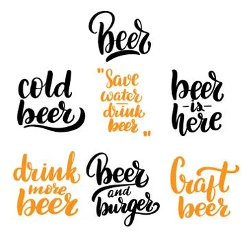 Vector calligraphy illustration isolated on white background. Stock Illustration