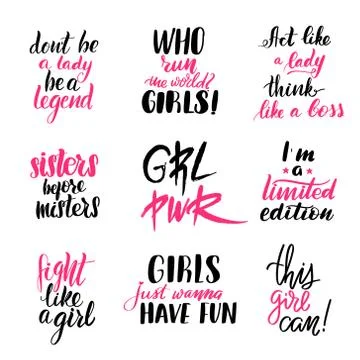 Vector calligraphy illustration isolated on white background. Stock Illustration