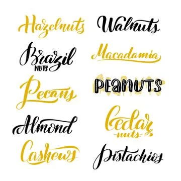 Vector calligraphy illustration isolated on white background. Stock Illustration