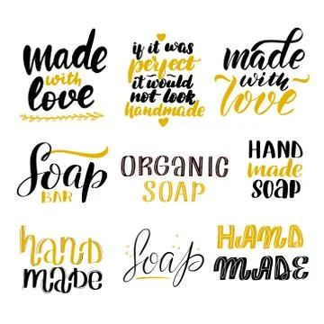 Vector calligraphy illustration isolated on white background. Stock Illustration
