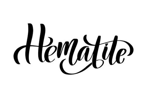 Vector calligraphy illustration isolated on white background. Stock Illustration