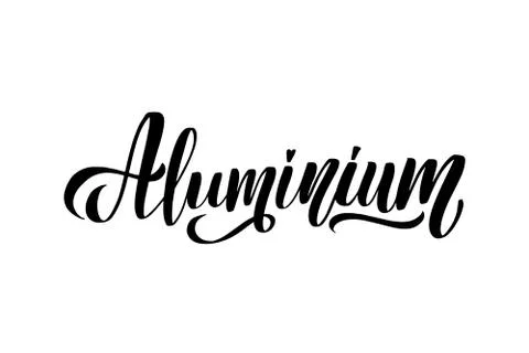 Vector calligraphy illustration isolated on white background. Stock Illustration