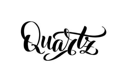 Vector calligraphy illustration isolated on white background. Stock Illustration