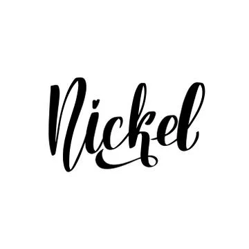 Vector calligraphy illustration isolated on white background. Stock Illustration