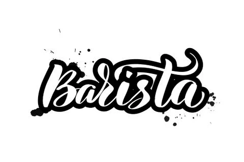 Vector calligraphy stock illustration isolated on white background. Stock Illustration