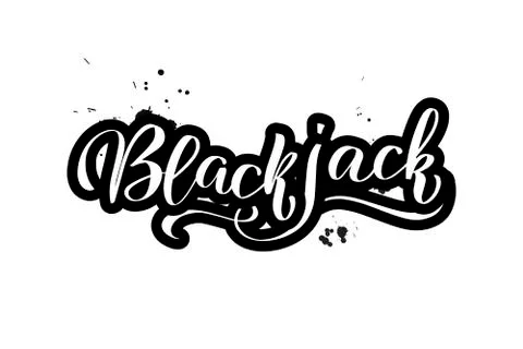 Vector calligraphy stock illustration isolated on white background. Stock Illustration