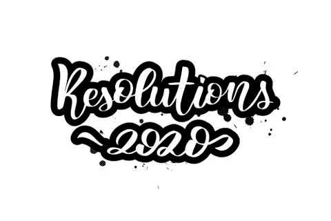 Vector calligraphy stock illustration isolated on white background. Stock Illustration