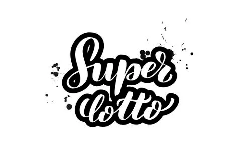 Vector calligraphy stock illustration isolated on white background. Stock Illustration