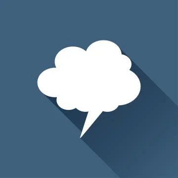 Vector callout icon Stock Illustration