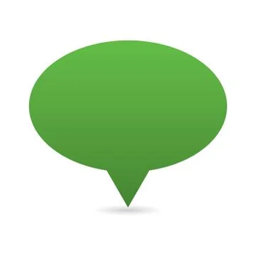 Vector callout icon Illustrazione stock