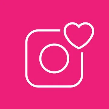 Vector camera icon. Editable Stroke Stock-Illustration