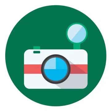 Vector Camera Icon Stock Illustration