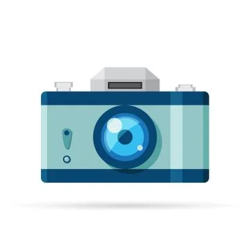 Vector camera icon Stock Illustration