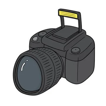 Vector of camera Stock Illustration