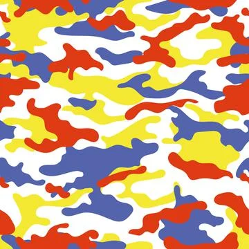 Vector camouflage pattern for army. military pattern for textile design Stock Illustration